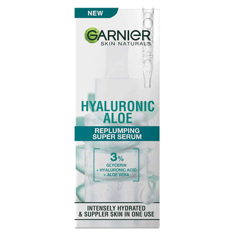 Garnier Hyaluronic Aloe Replumping Super Serum EBag Bg