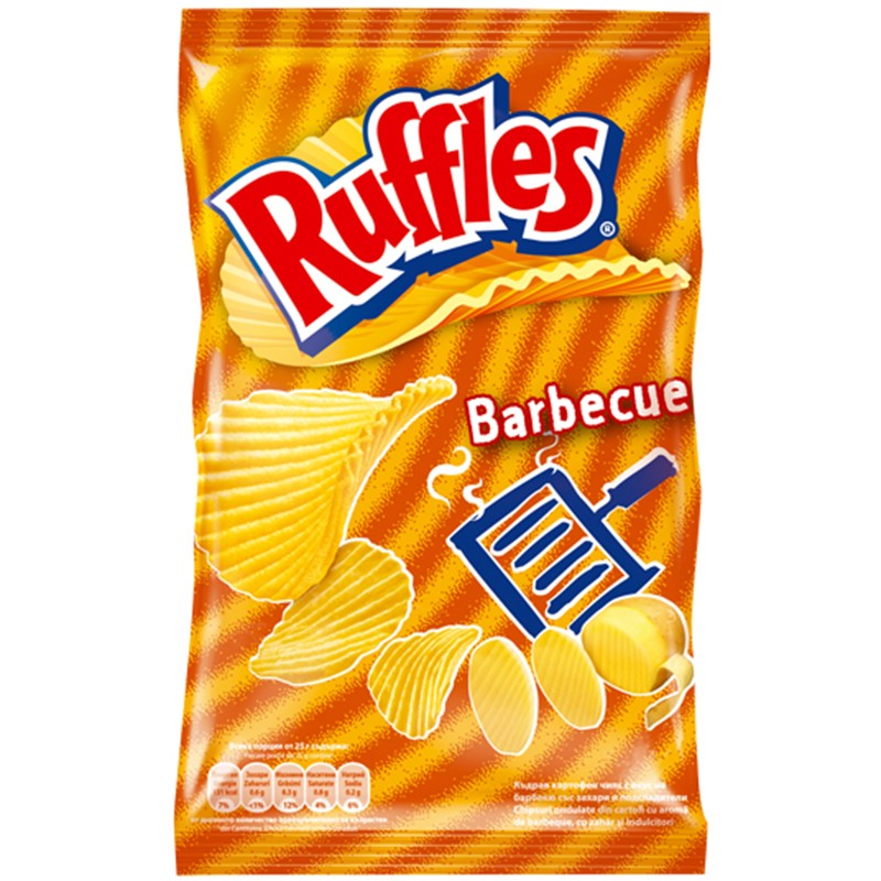 Chips Ruffles Barbecue 155 g for 2.99 lv. with delivery to your home ...