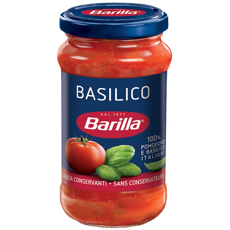 Sauce Barilla with Basil at a price of 5.39 lv. online - eBag.bg