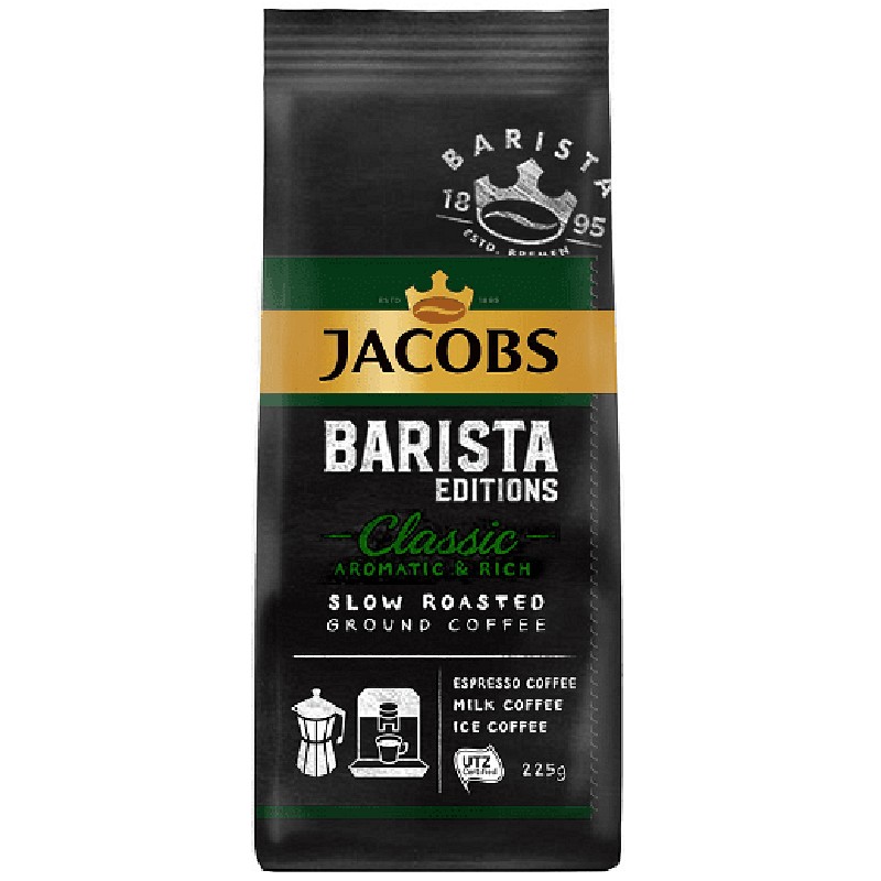 Coffee Jacobs Barista Editions Classic Ground 225 g for 6.99 lv. with ...