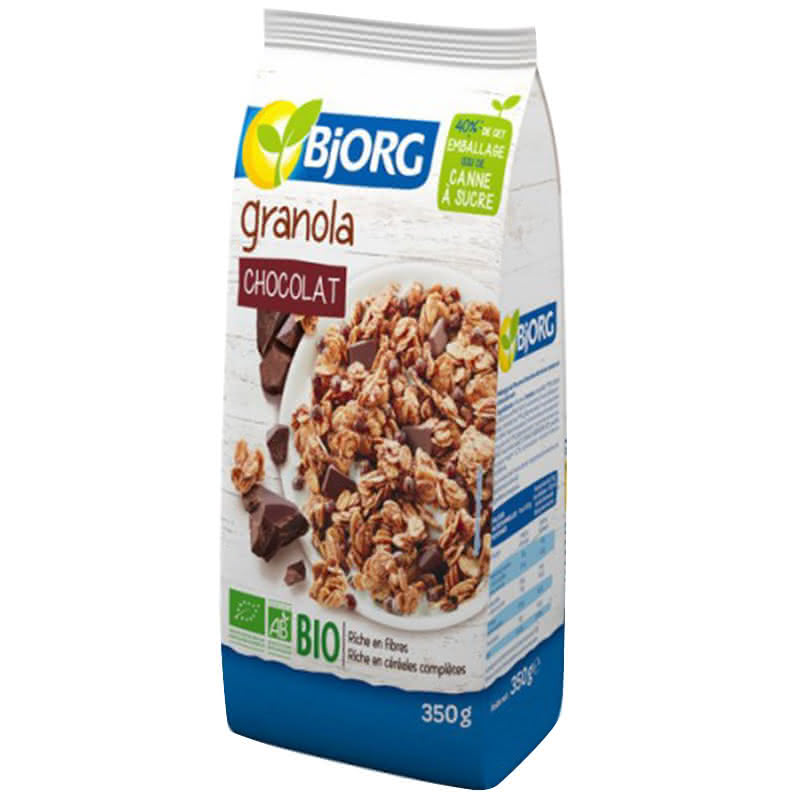 Organic Granola Bjorg with Dark Chocolate for 11.29 lv. with delivery ...