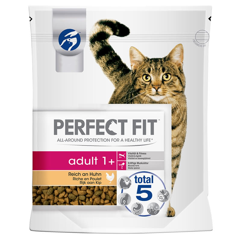 Cat Food Perfect Fit Adult Chicken Dry - eBag.bg