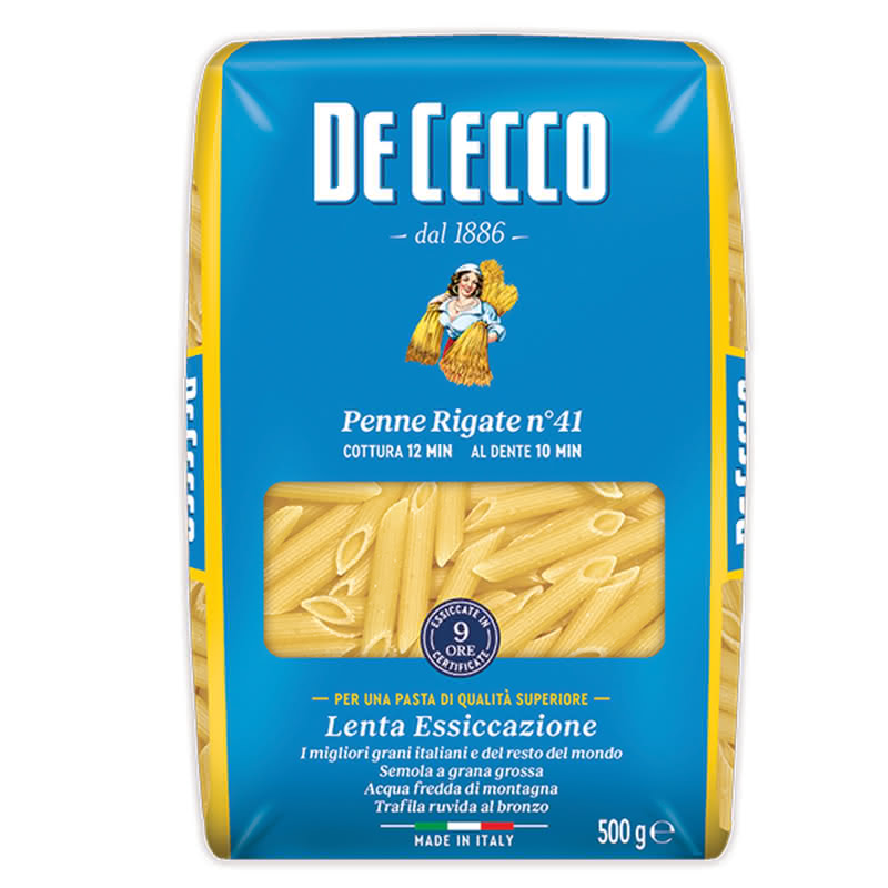 De Cecco Penne Rigate 41 at a price of 5.39 lv. online - eBag.bg