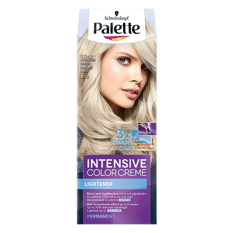 Hair Color Palette ICC A10 10-2 Ultra Ash Blond for 5.59 lv. - eBag.bg