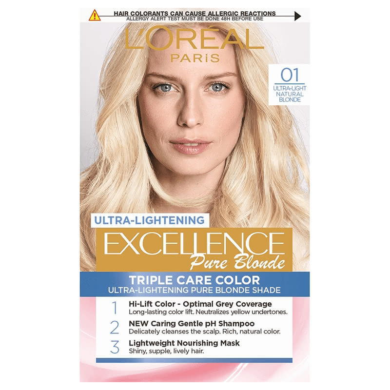 Permanent Hair Dye Loreal Excellence 01 - eBag.bg