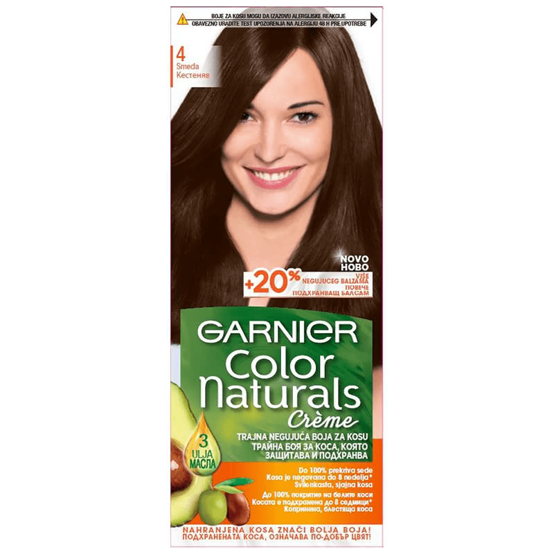 Hair Dye Garnier Color Naturals 4 Chestnut for 4.79 lv. - eBag.bg