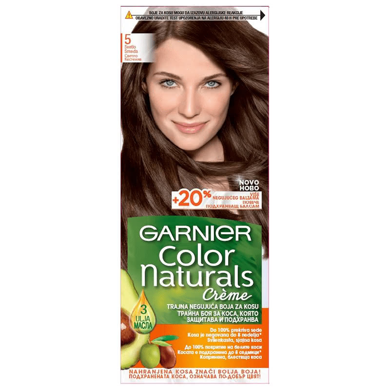 Hair Dye Garnier Color Naturals 5 Bright Chestnut for 4.79 lv. - eBag.bg