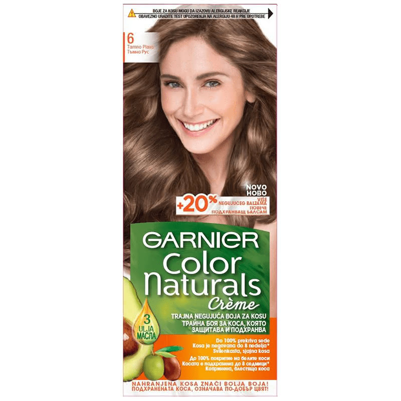 Hair Dye Garnier Color Naturals 6 Dark Blond for 4.79 lv. - eBag.bg