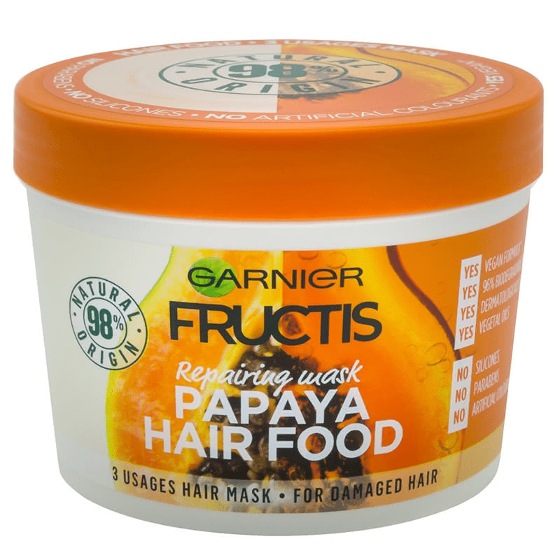 Hair Mask Garnier Fructis Hair Food Papaye for 11.99 lv. - eBag.bg