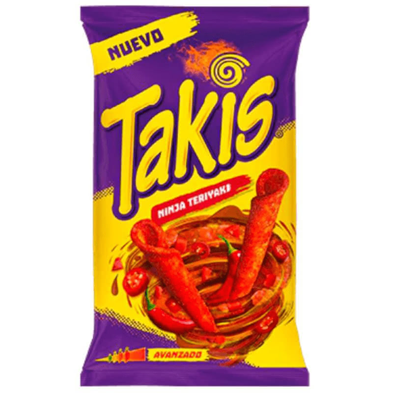 Corn Chips Takis Ninja Teriyaki Spicy - eBag.bg