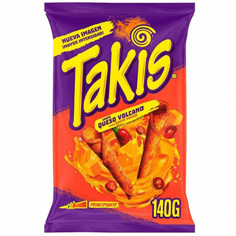 Corn Chips Takis Queso Volcano Chili and Cheese Spicy - eBag.bg