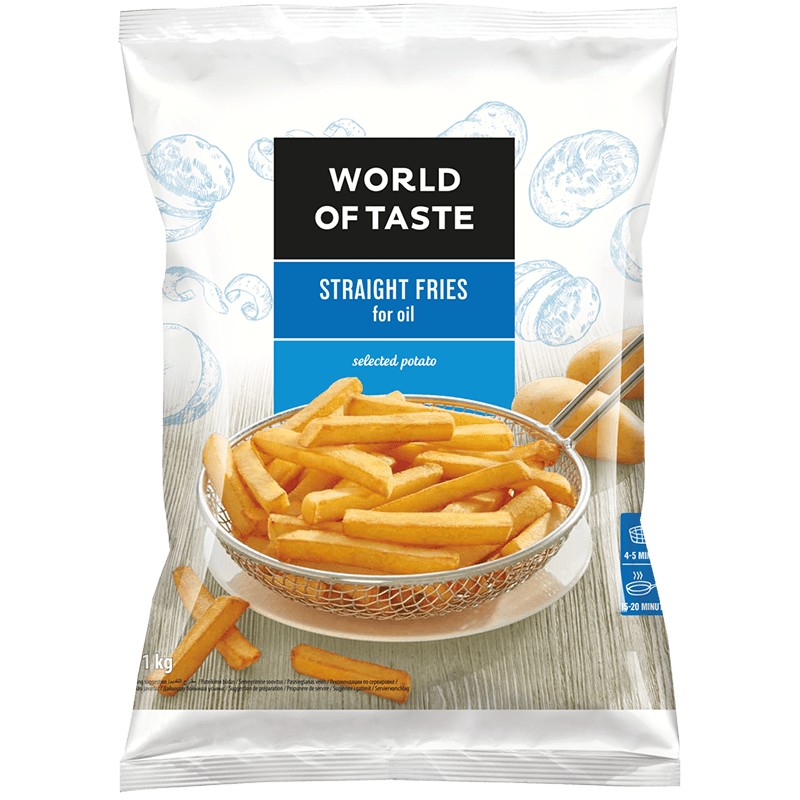 Straight Potatoes World of Taste at a price of 5.99 lv. - eBag.bg