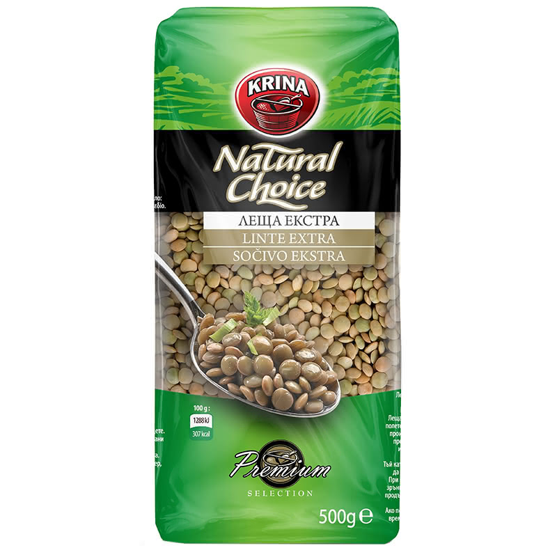 Lentils Krina Extra at a price of 3.49 lv. online - eBag.bg