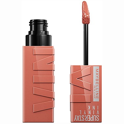 Дълготрайно Течно Червило с Блестящ Ефект Maybelline SuperStay Vinyl Ink 105 Golden