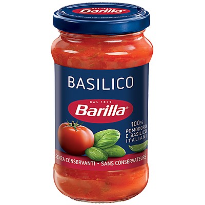 Сос Barilla с Босилек