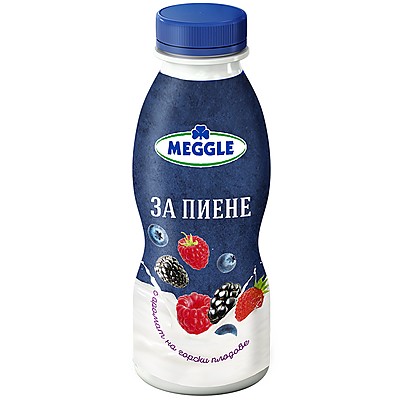 Млечнокисела Напитка Meggle с Вкус на Горски Плодове 2,2%