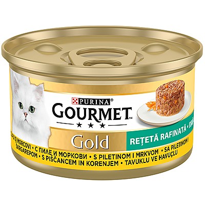 Храна за Котки Gourmet Gold Savoury Пиле и Моркови