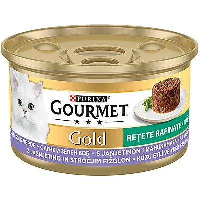 Храна за Котки Gourmet Gold Savoury Агне и Зелен Фасул