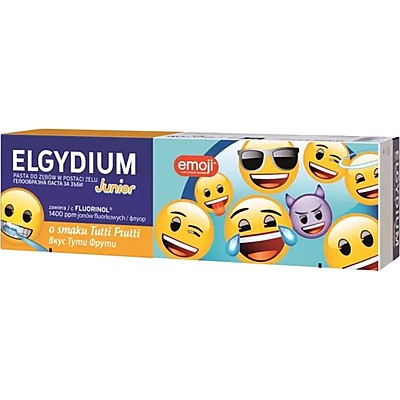 Elgydium Junior Emoji Детска Паста За Зъби 7-12г 50ml