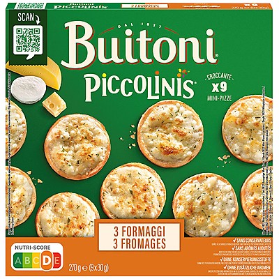 Мини Пици Buitoni 3 Сирена