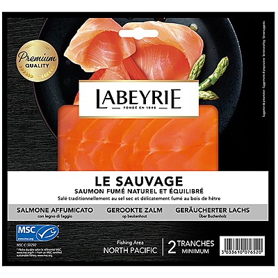 Пушена Сьомга Дива Labeyrie