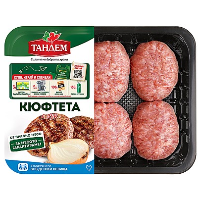 Кюфтета от Свинско Месо с Лук Тандем